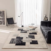 Classic Nordic 3D design Wilton woven carpet (Embossed)